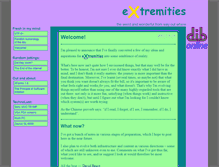 Tablet Screenshot of extremities.dib-online.info